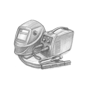 Oprema za zavarivanje uključujući aparate za elektro zavarivanje, MIG/MAG i TIG zavarivanje, zaštitne maske i alati za precizno zavarivanje metalnih konstrukcija.