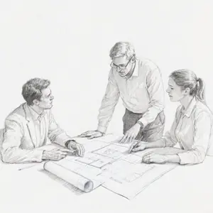 Konsultantske i projektantske usluge, uključujući savete u vezi sa poslovnim razvojem, projektovanjem infrastrukturnih objekata, strateškim planiranjem i optimizacijom poslovnih procesa.